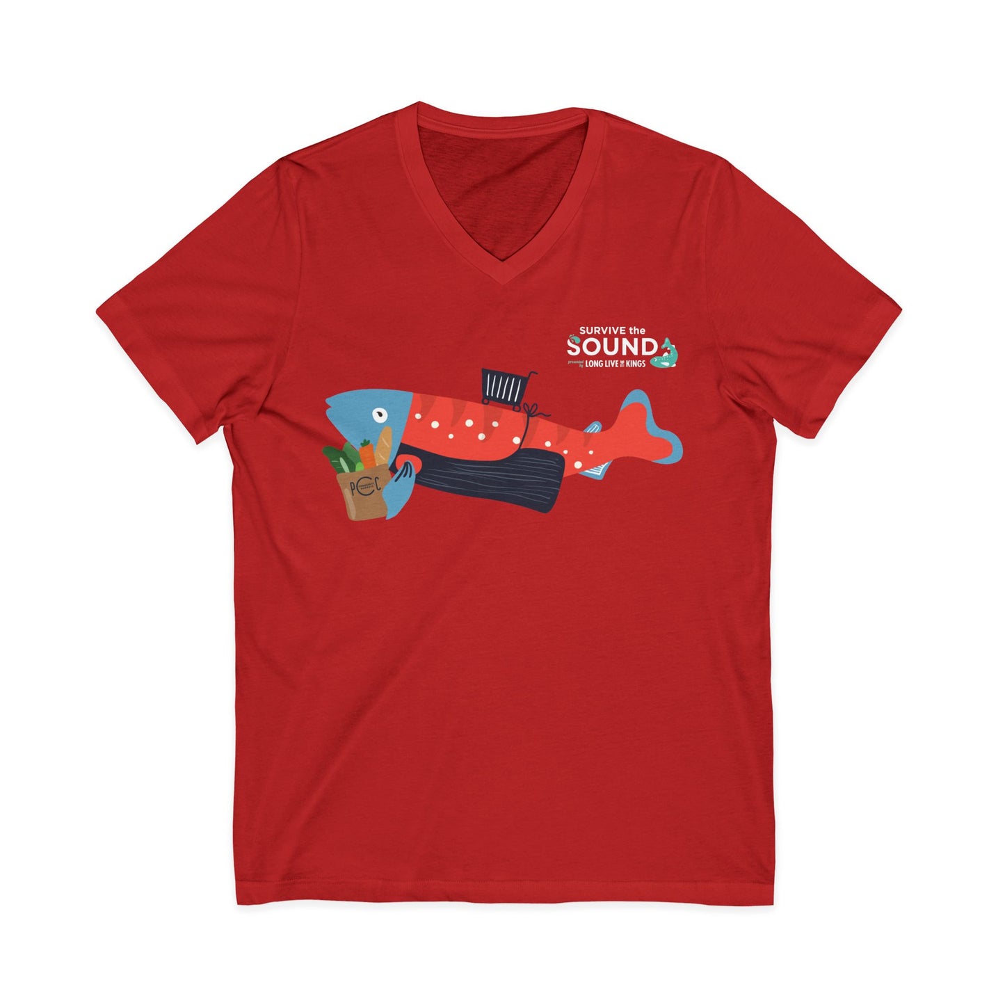 Community Unisex V-Neck Tee