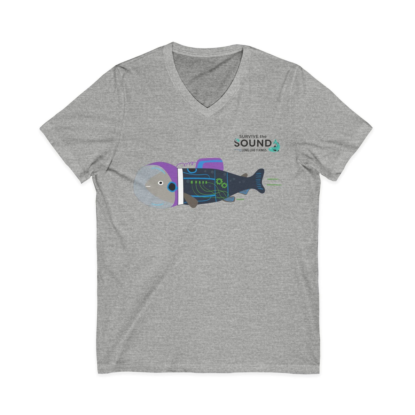 Curiosity Unisex V-Neck Tee