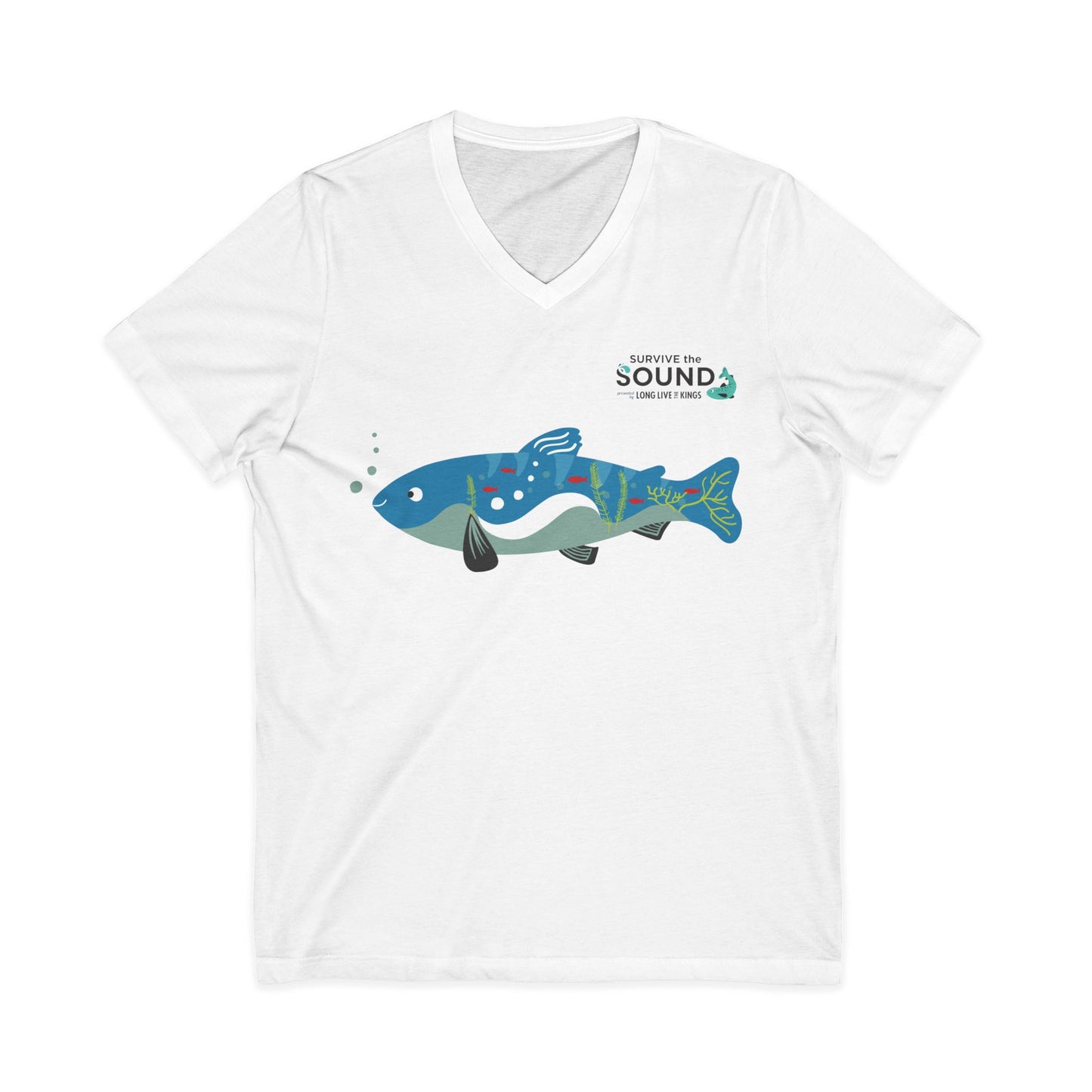 Pierre 59 Unisex V-Neck Tee