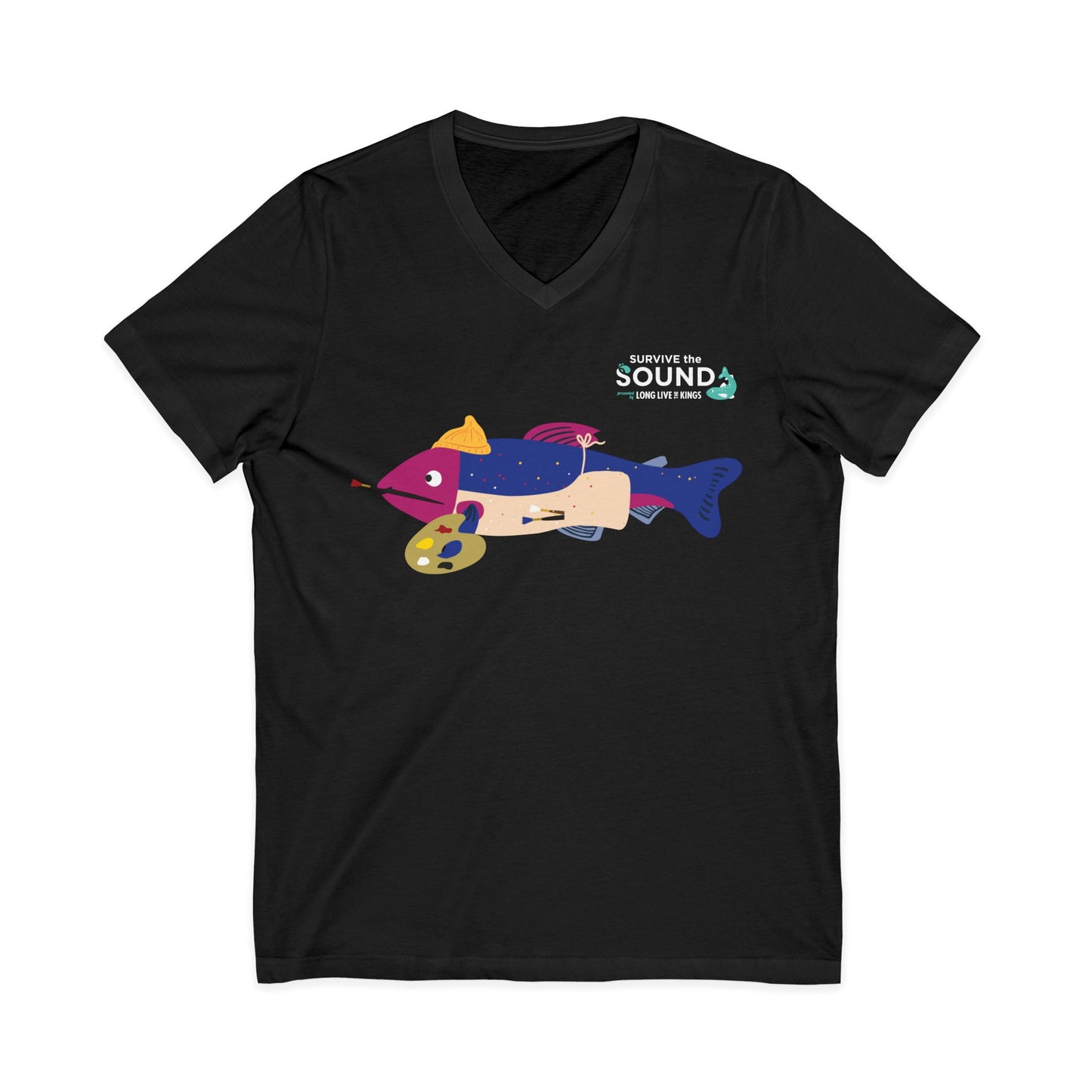 Arthur Unisex V-Neck Tee