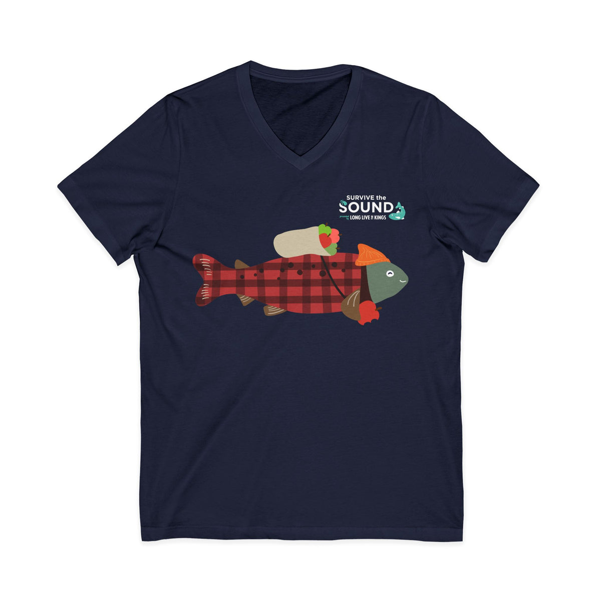 AppleJack Unisex V-Neck Tee