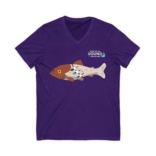 Sergeant Snackbar Unisex V-Neck Tee