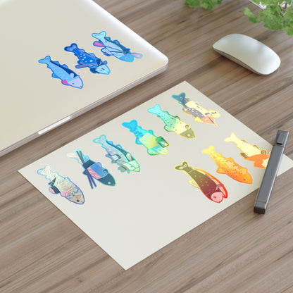 Survive the Sound Fish Sticker Sheet - Collection 5