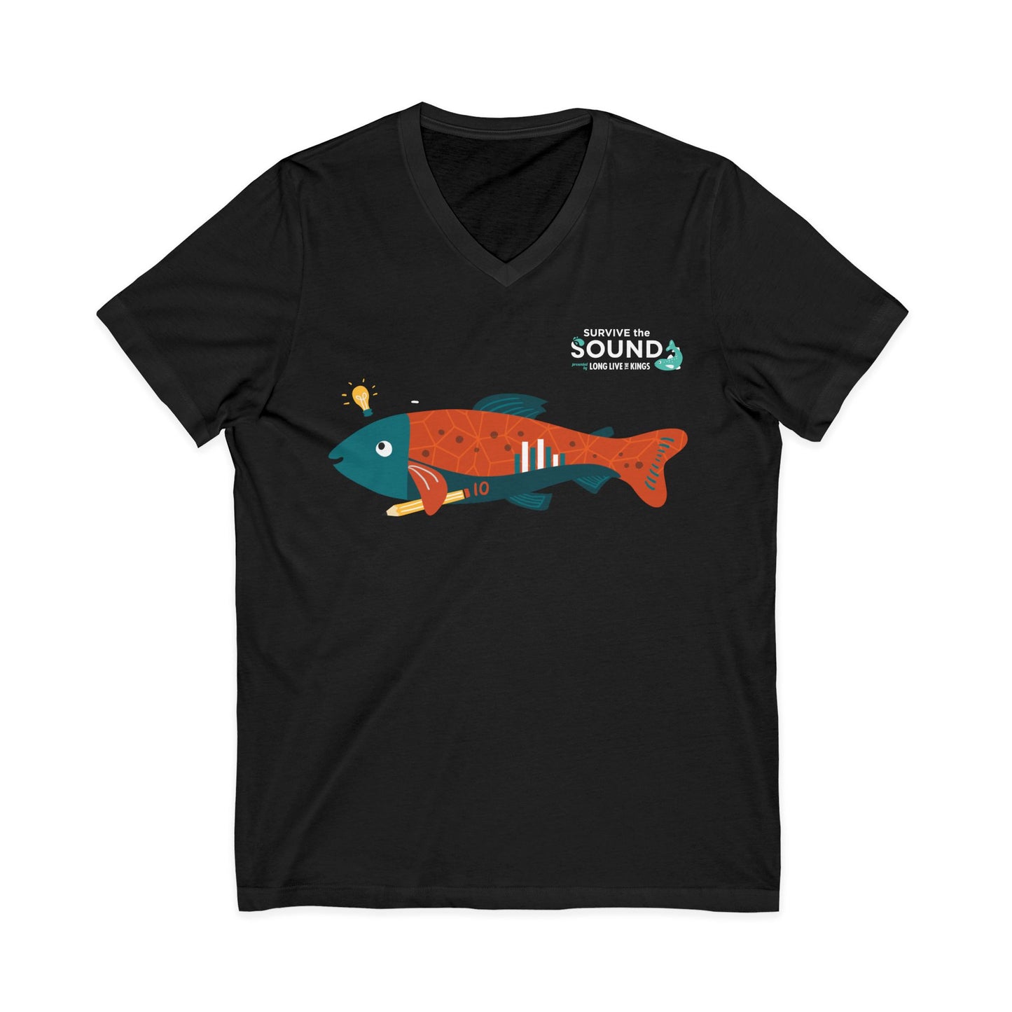 Floundry10 Unisex V-Neck Tee