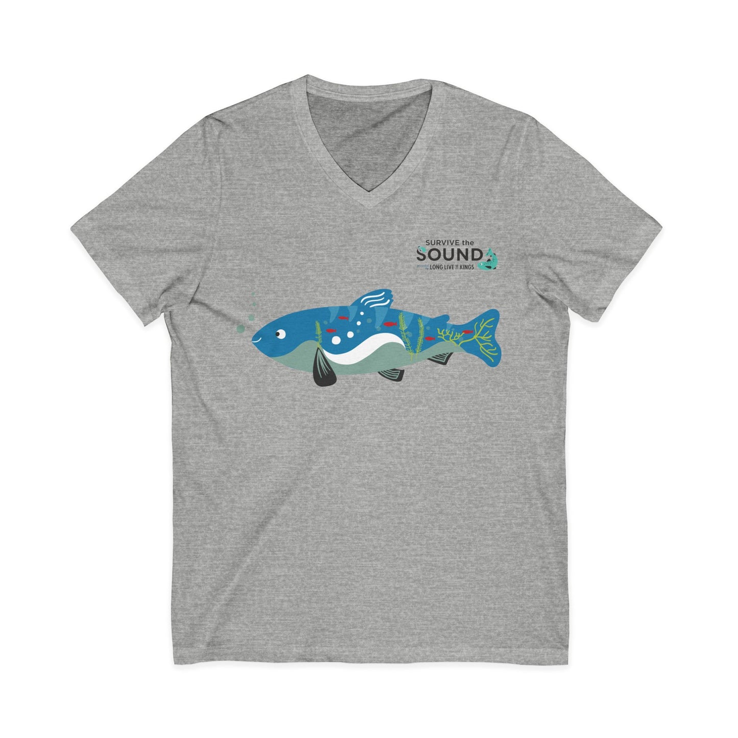 Pierre 59 Unisex V-Neck Tee