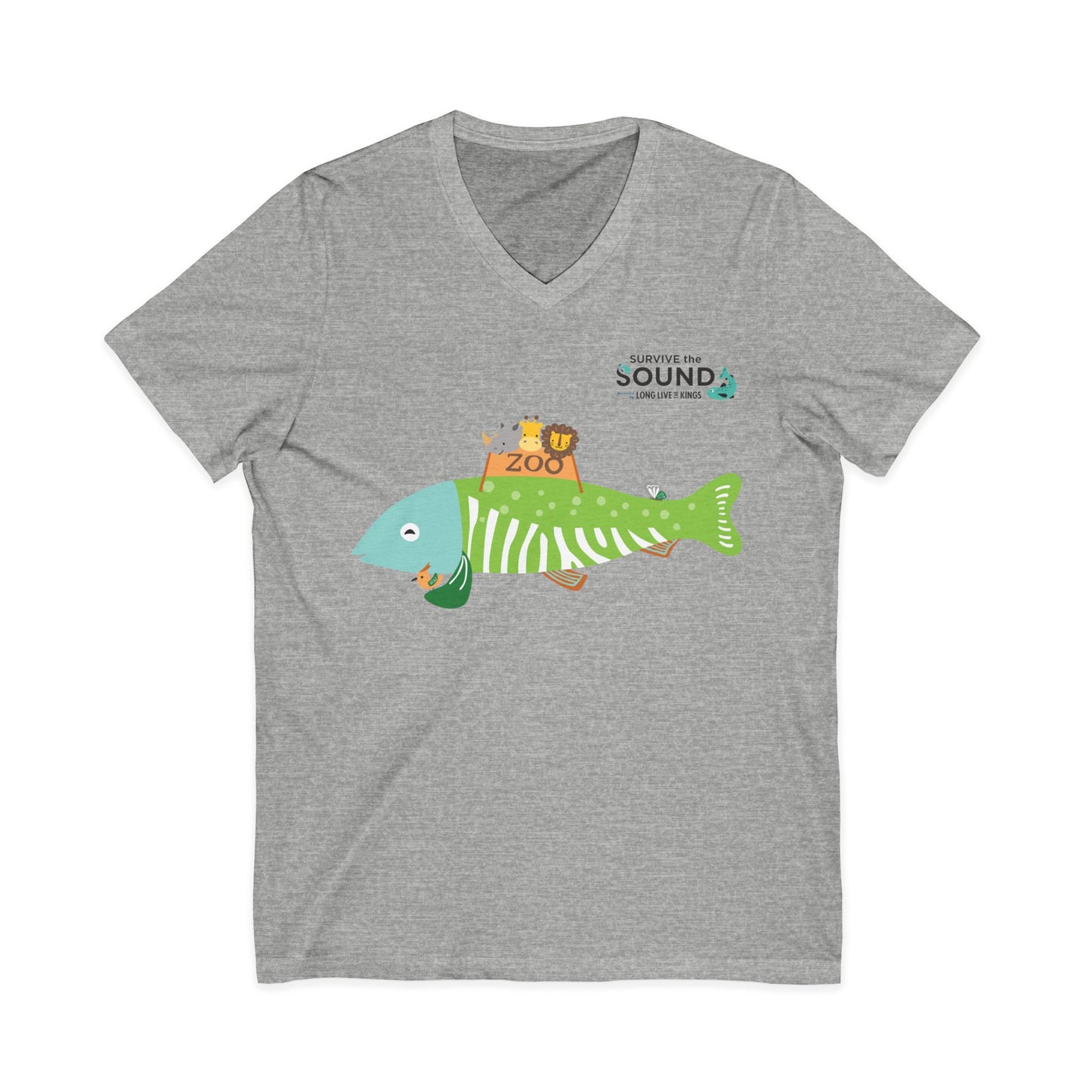 Fernifish Unisex V-Neck Tee