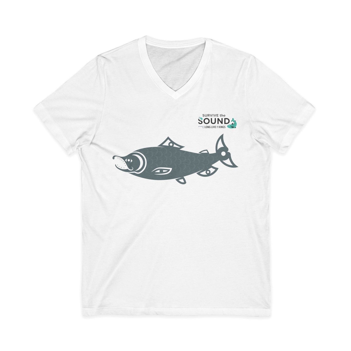 Cedar Unisex V-Neck Tee