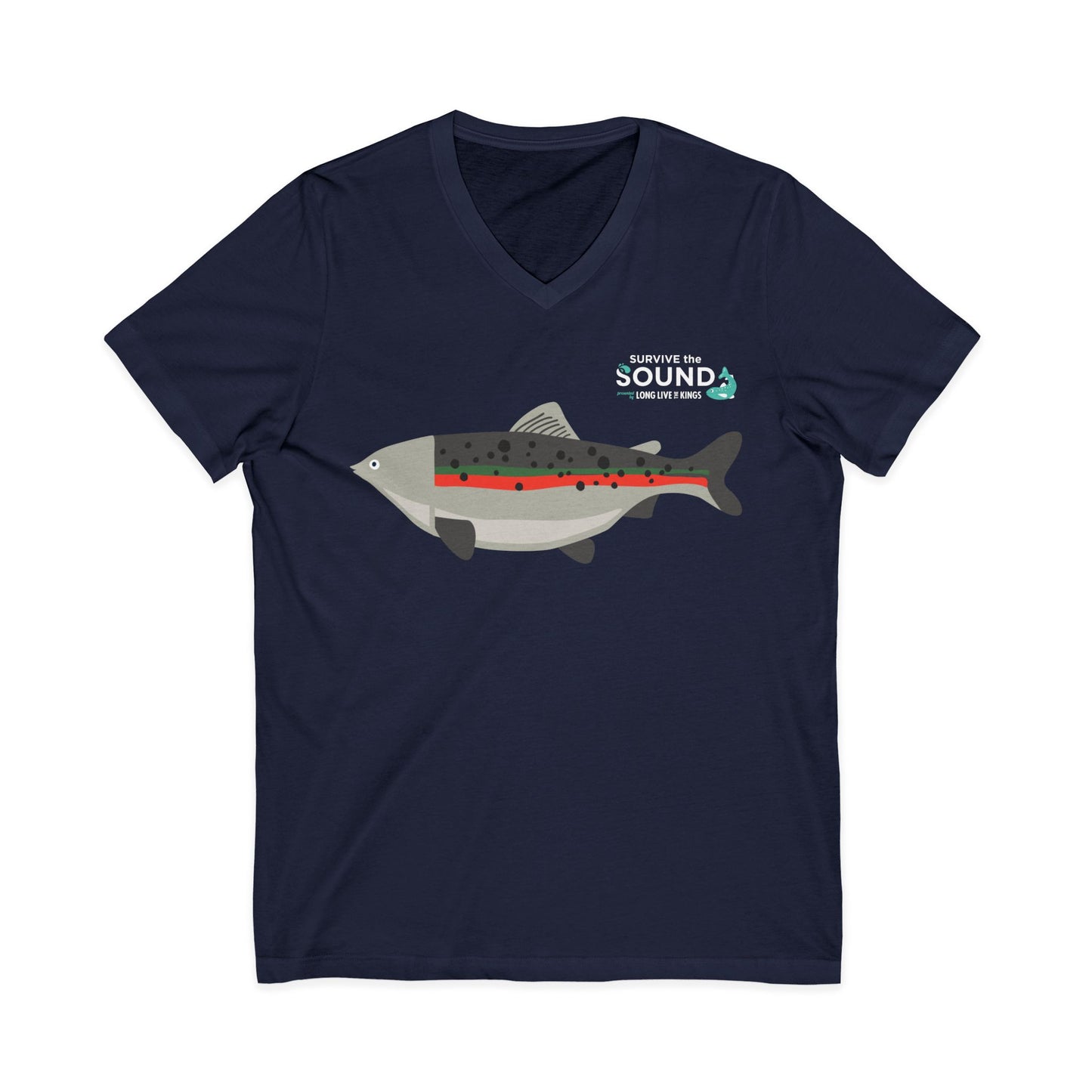 Puget Pounder Unisex V-Neck Tee