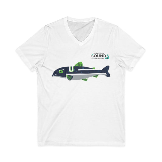 Blitz Unisex V-Neck Tee