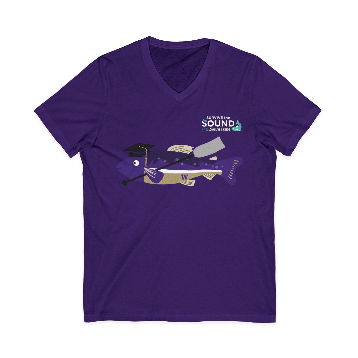 Dawg Paddle Unisex V-Neck Tee