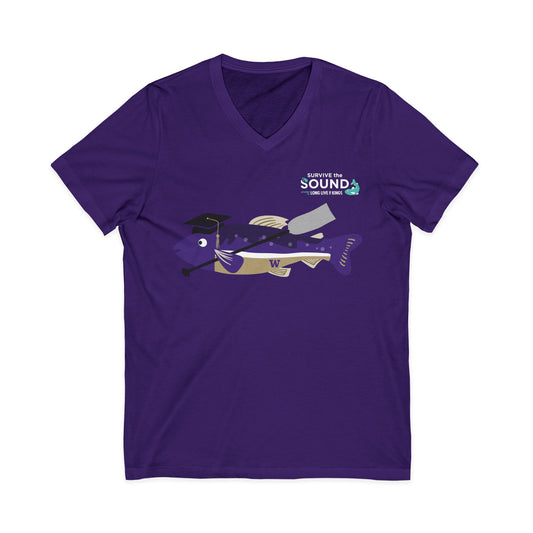 Dawg Paddle Unisex V-Neck Tee