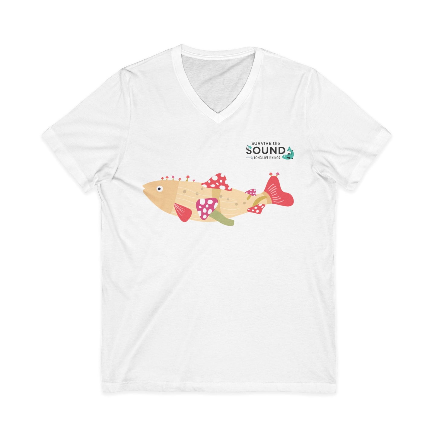 Mushy Unisex V-Neck Tee