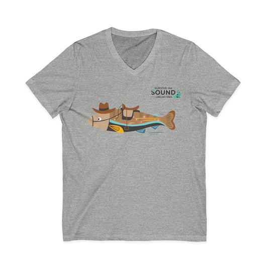 Trigger Unisex V-Neck Tee