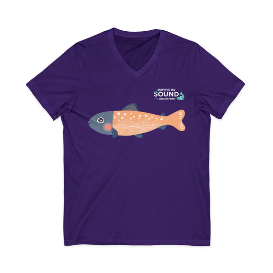 Lulu Unisex V-Neck Tee