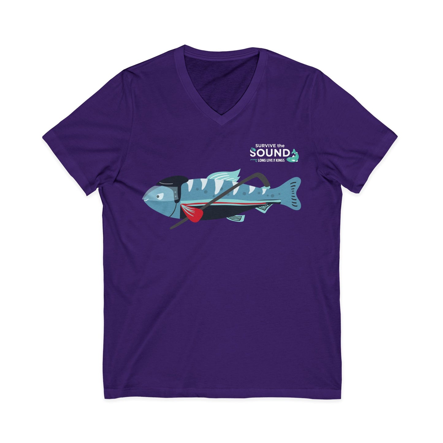 Hattrick Unisex V-Neck Tee