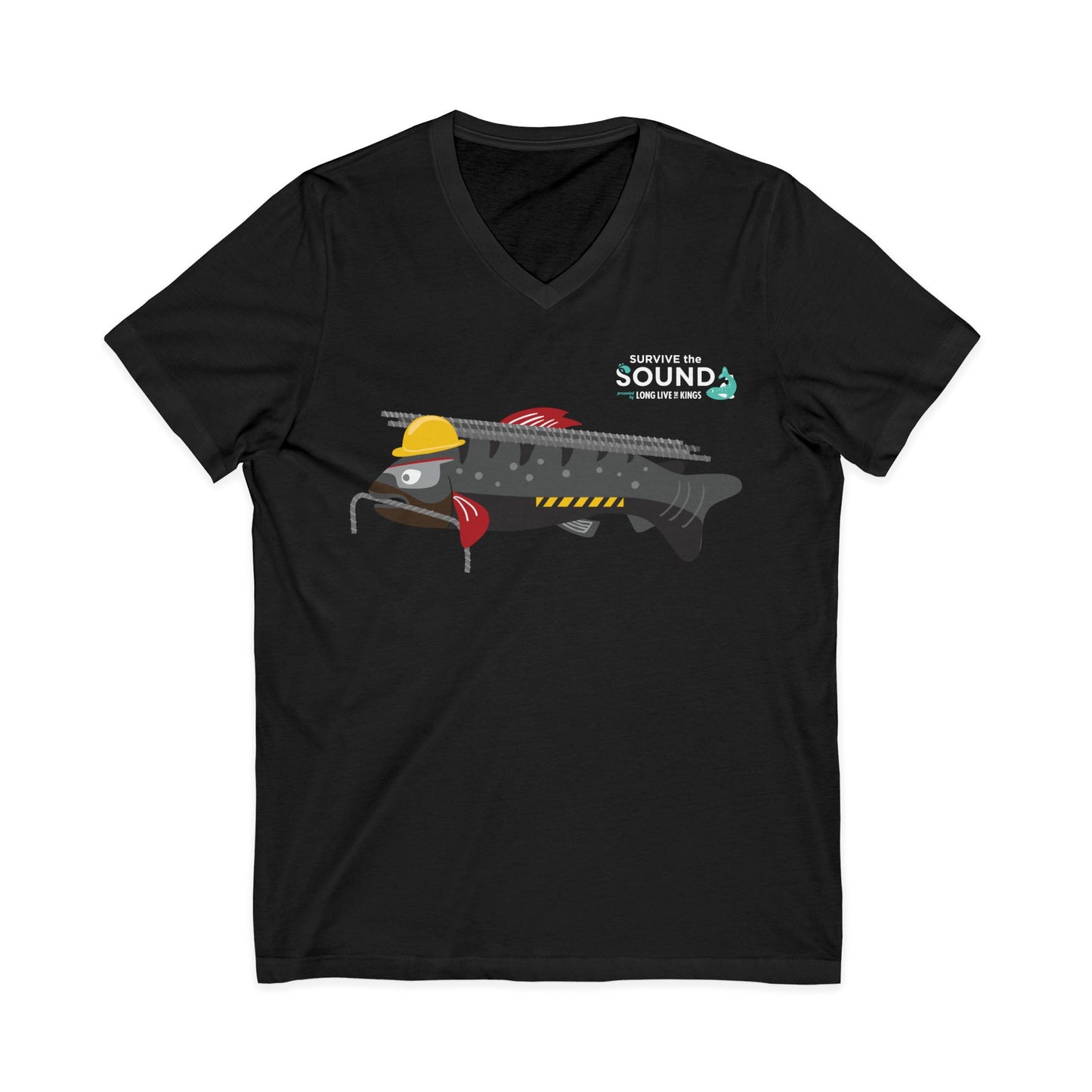 Steelhead Unisex V-Neck Tee