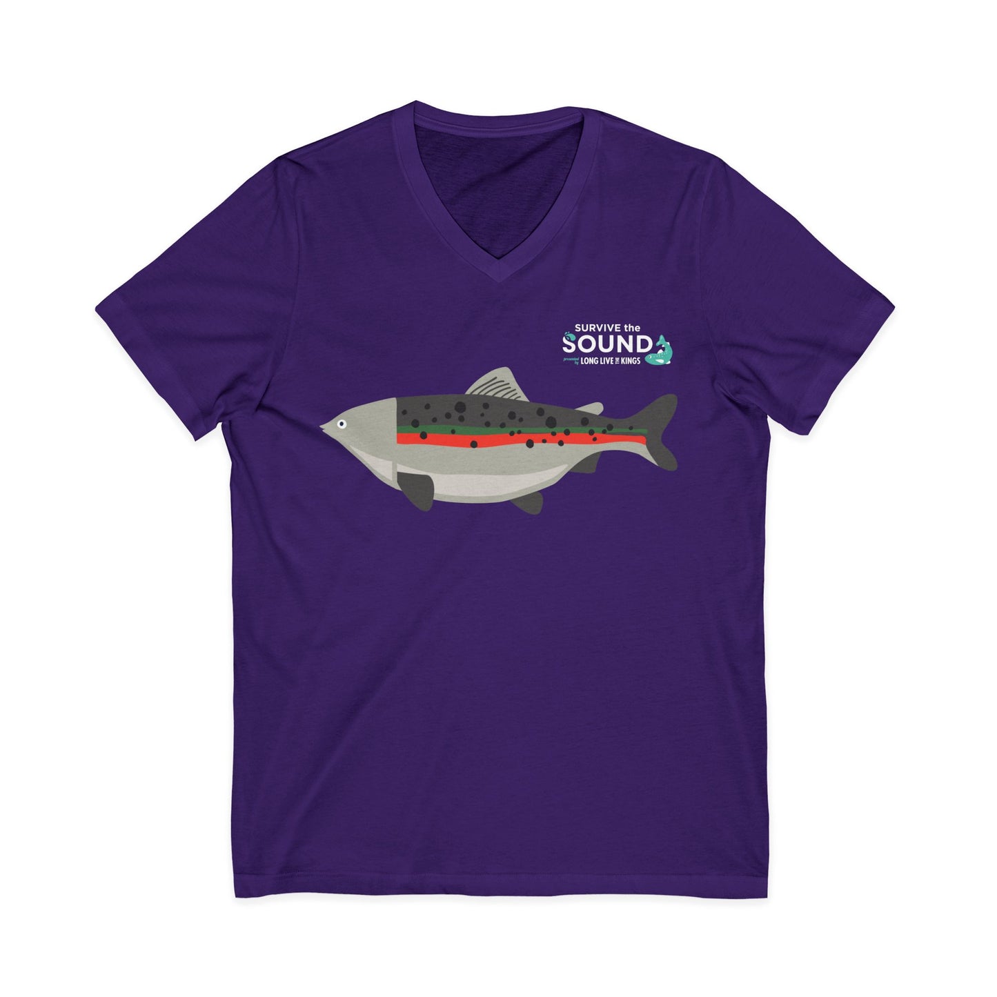 Puget Pounder Unisex V-Neck Tee