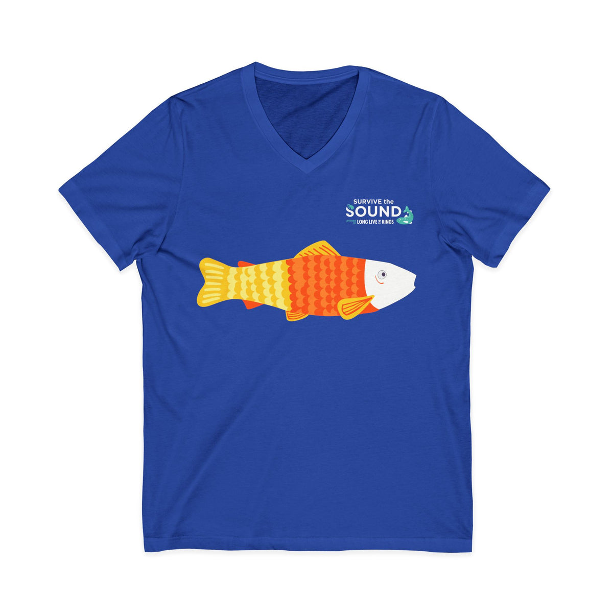 Candy Cod Unisex V-Neck Tee