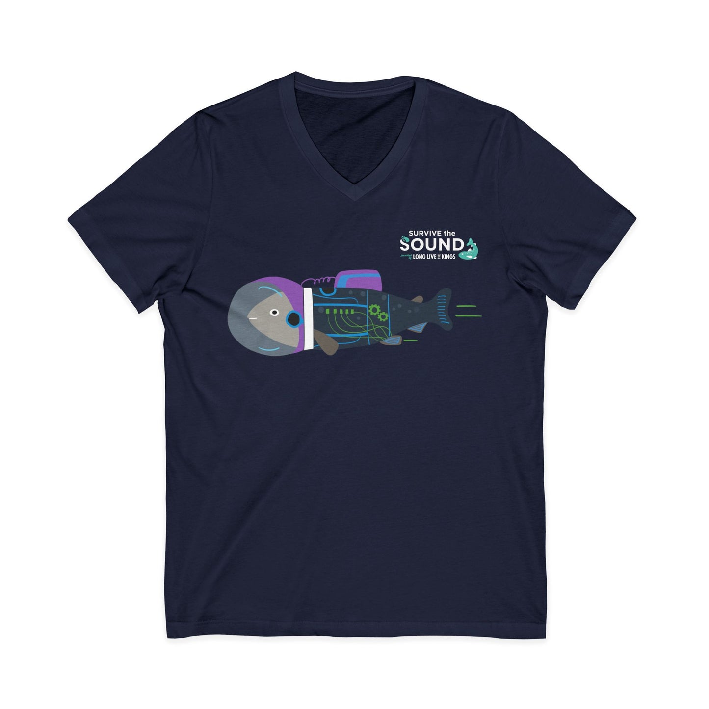 Curiosity Unisex V-Neck Tee