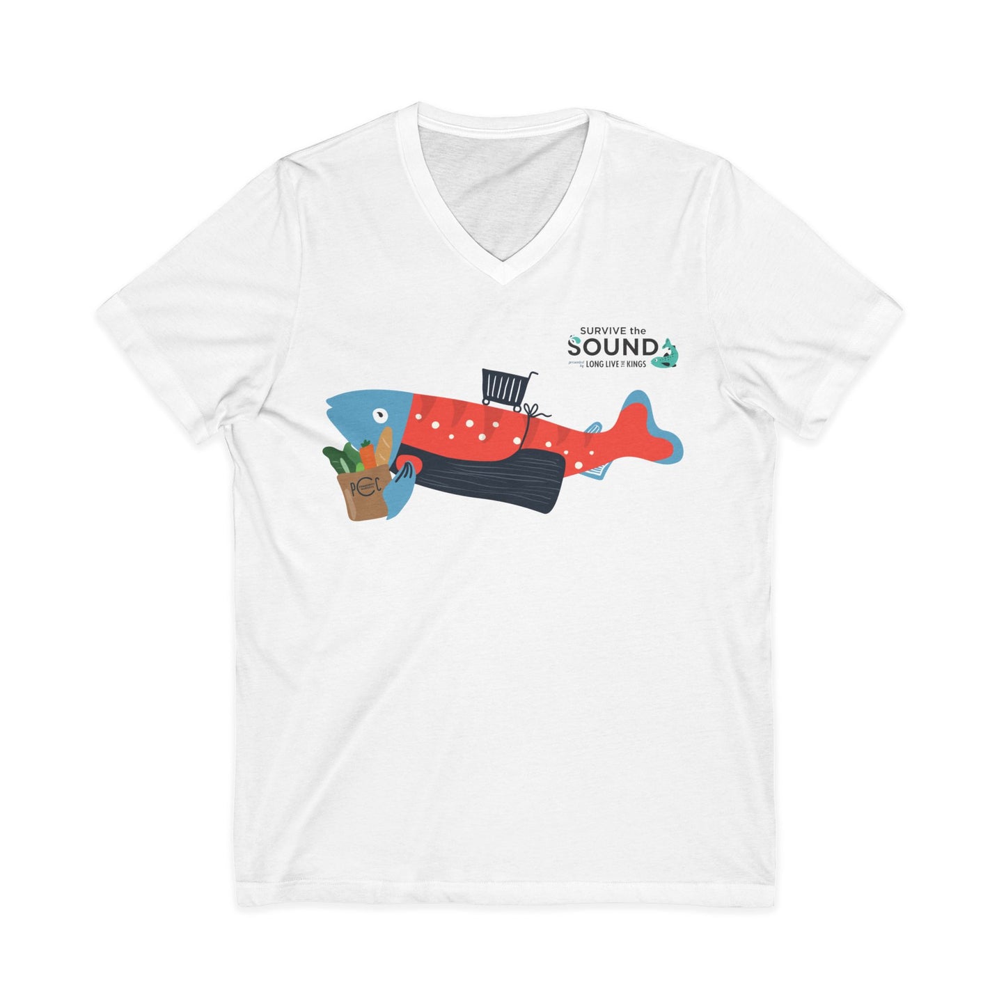 Community Unisex V-Neck Tee