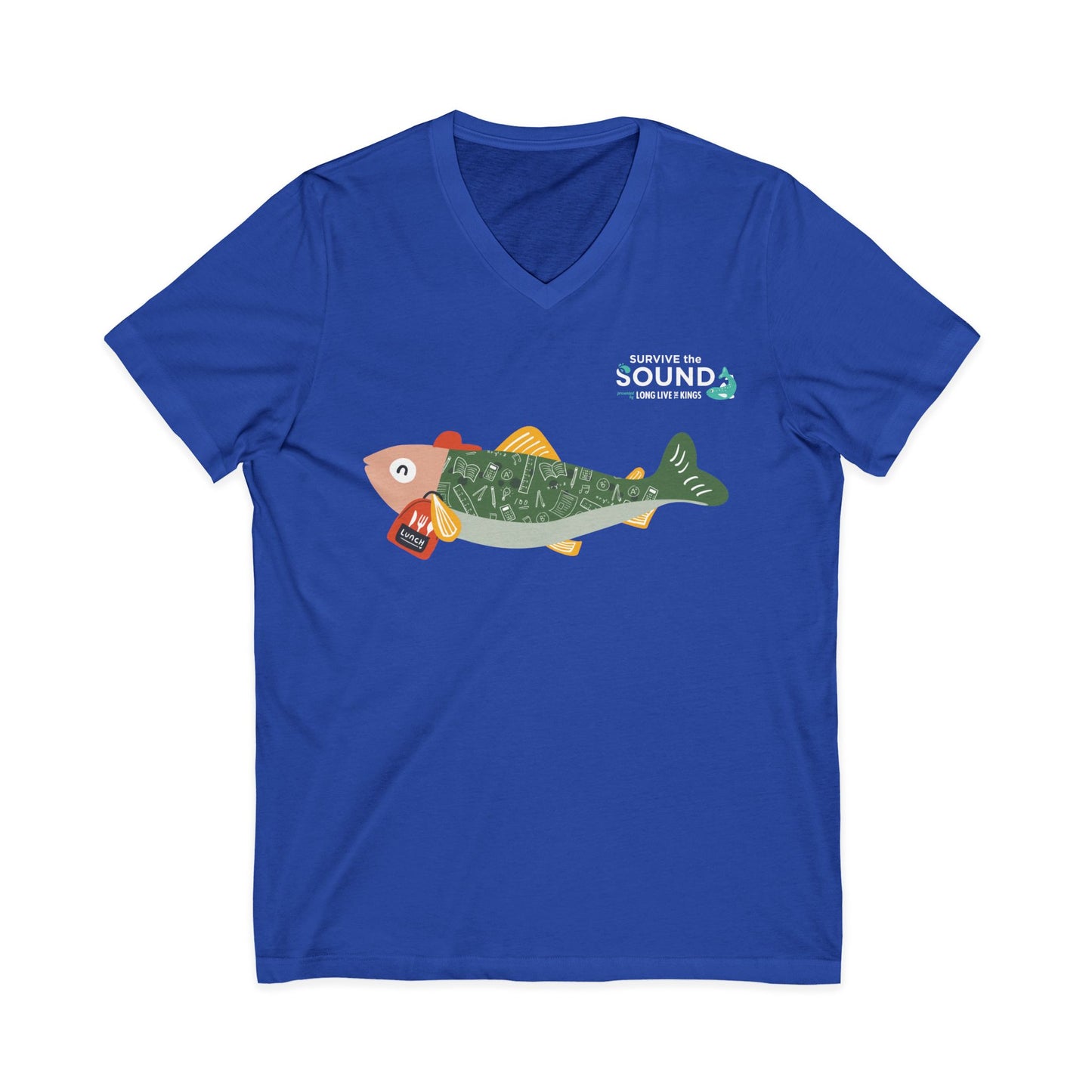 Lunchbox Unisex V-Neck Tee