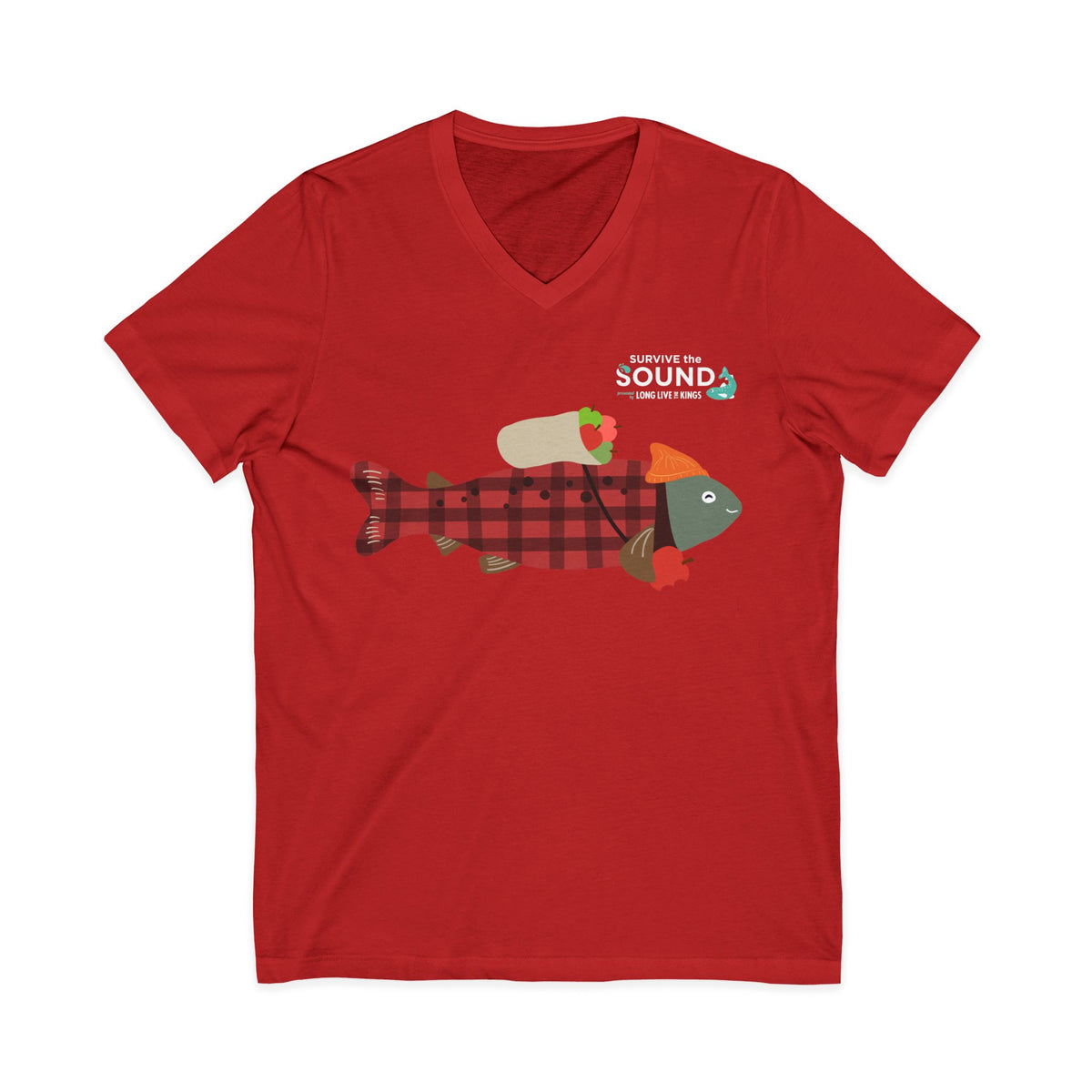 AppleJack Unisex V-Neck Tee
