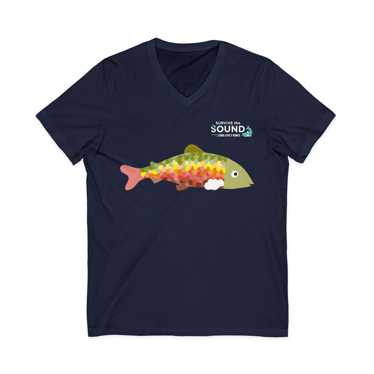 Autumn Unisex V-Neck Tee