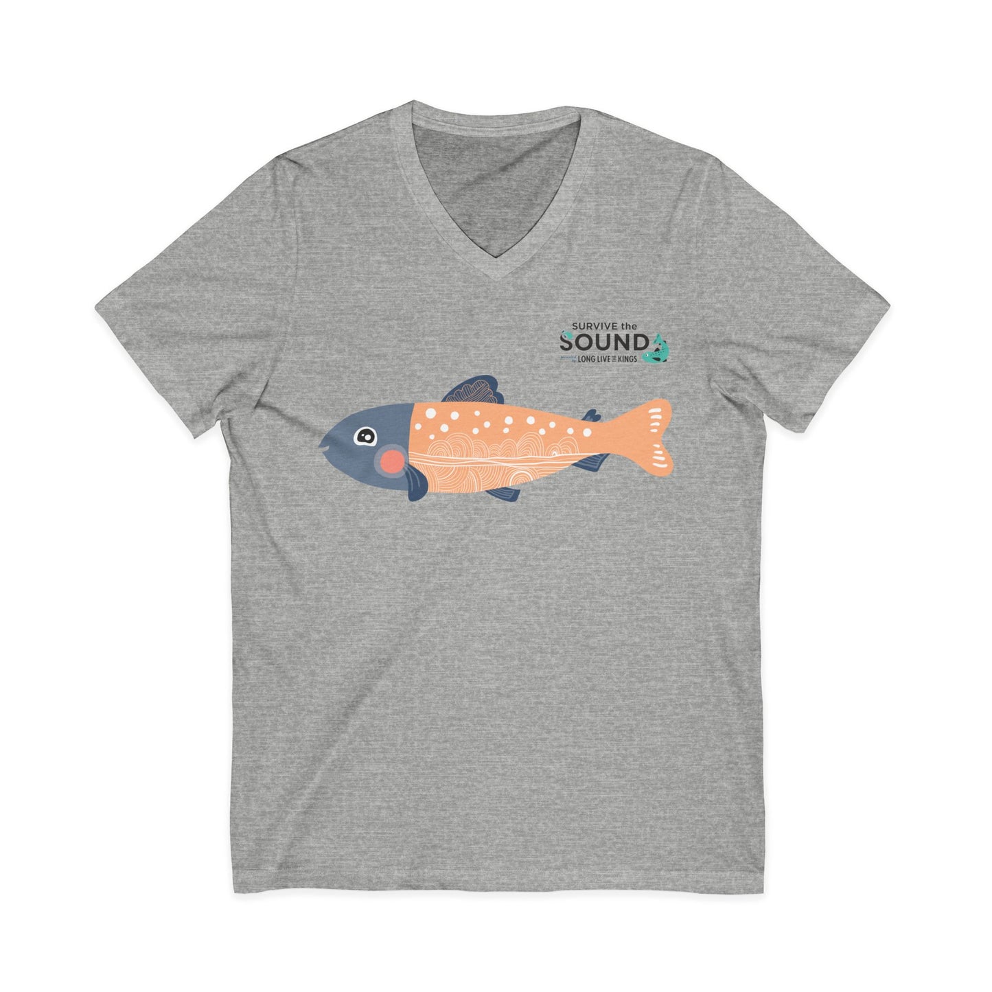 Lulu Unisex V-Neck Tee