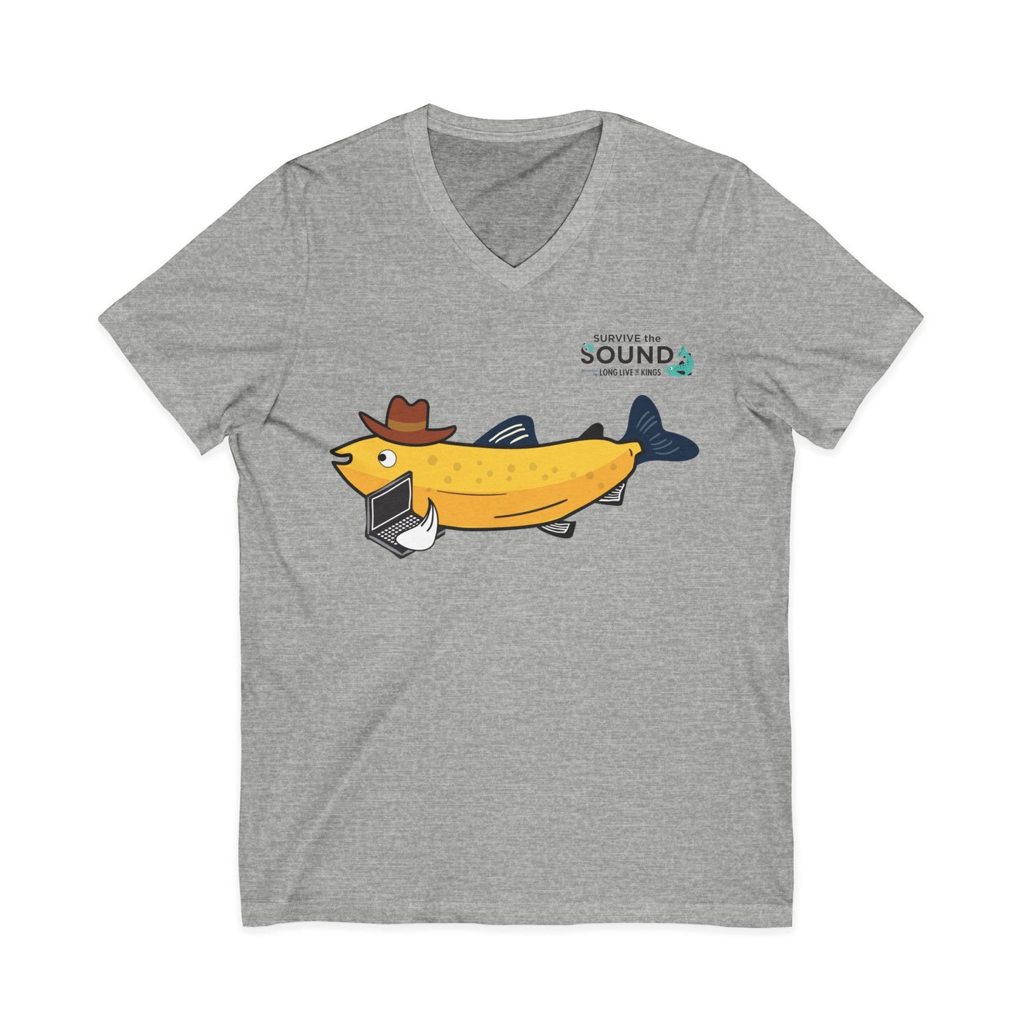 Monti Unisex V-Neck Tee