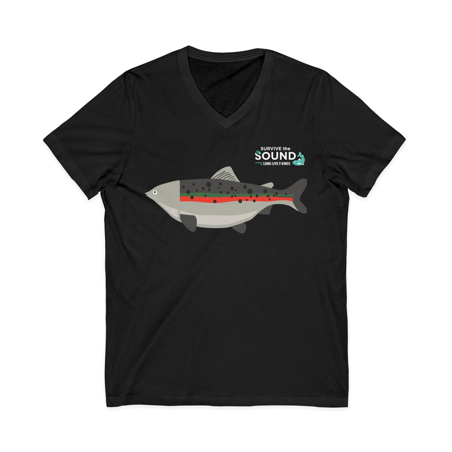 Puget Pounder Unisex V-Neck Tee
