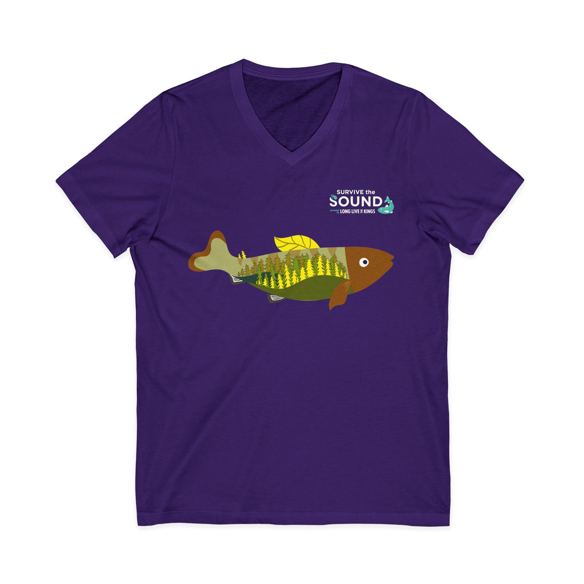 Larchibald Unisex V-Neck Tee
