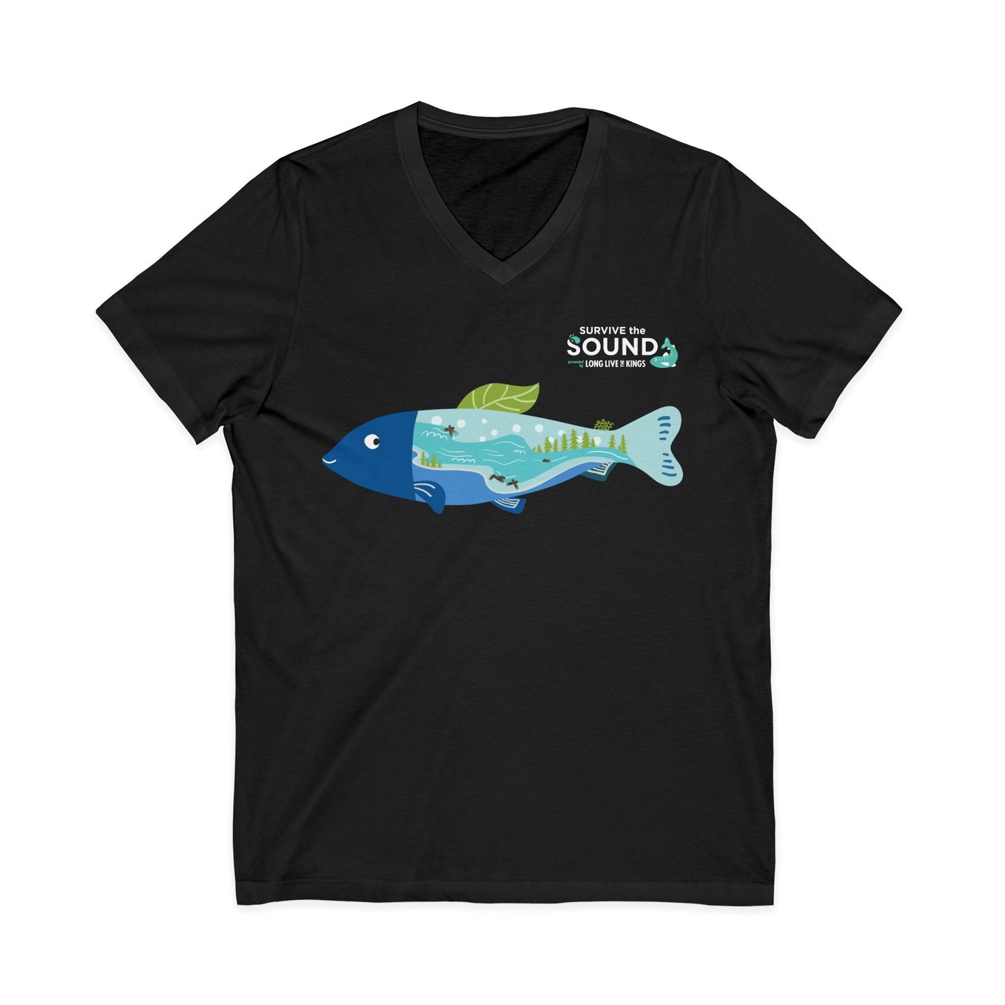Habitat Unisex V-Neck Tee