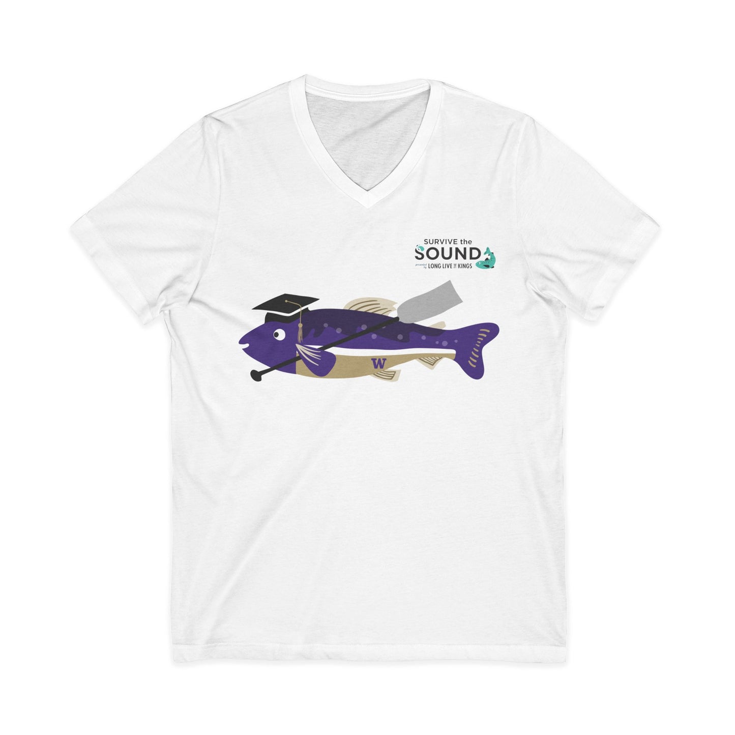 Dawg Paddle Unisex V-Neck Tee