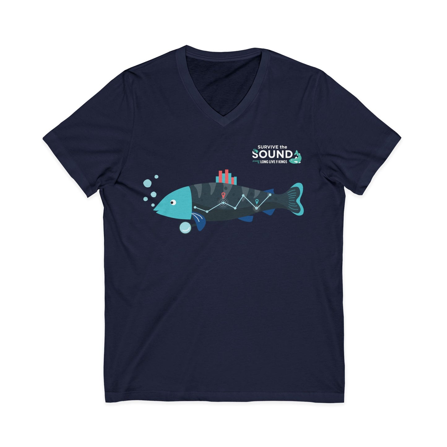 Tracker Unisex V-Neck Tee