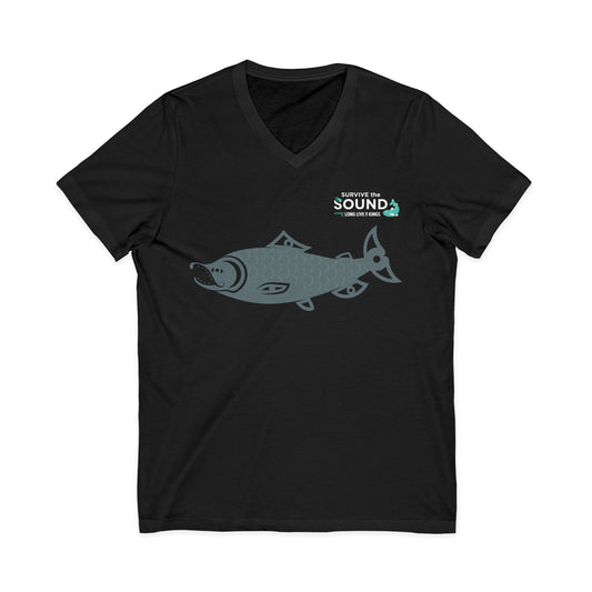 Cedar Unisex V-Neck Tee
