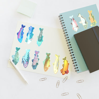 Survive the Sound Fish Sticker Sheet - Collection 1