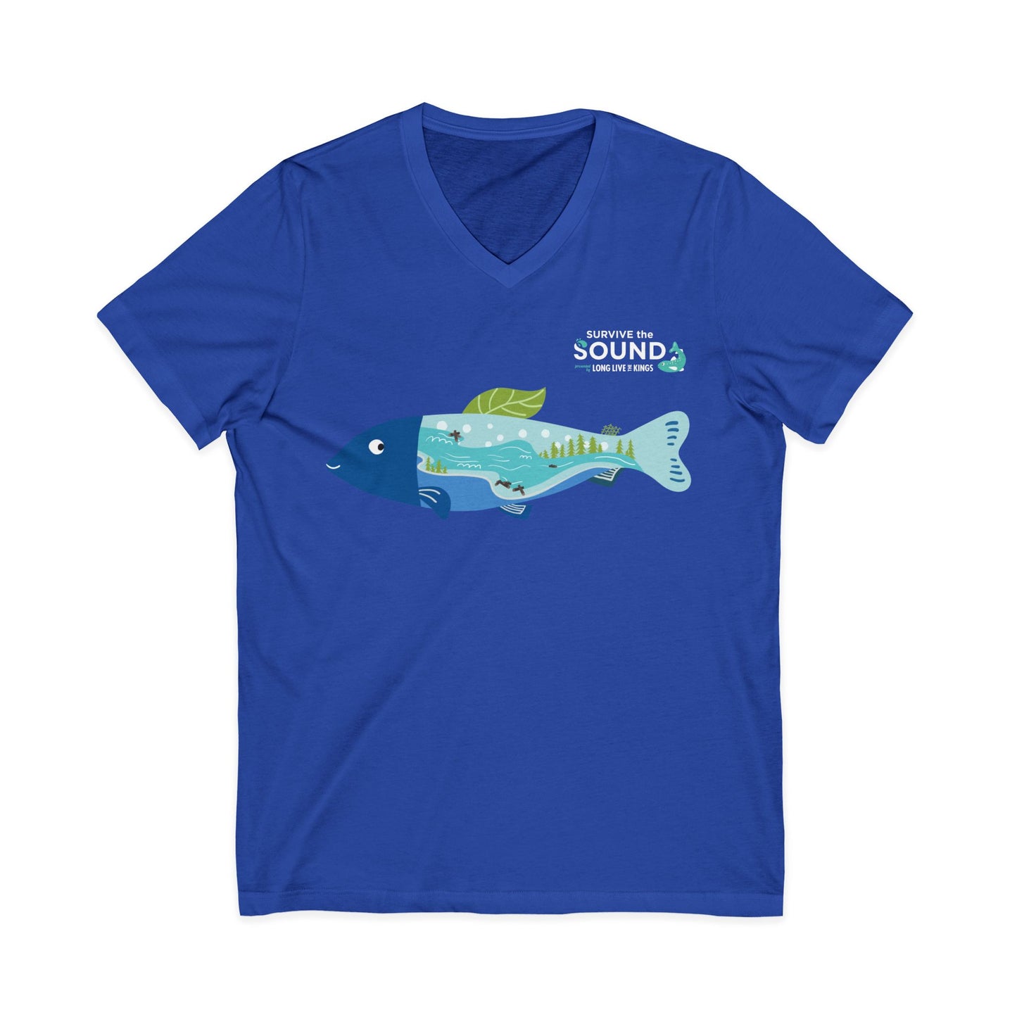 Habitat Unisex V-Neck Tee