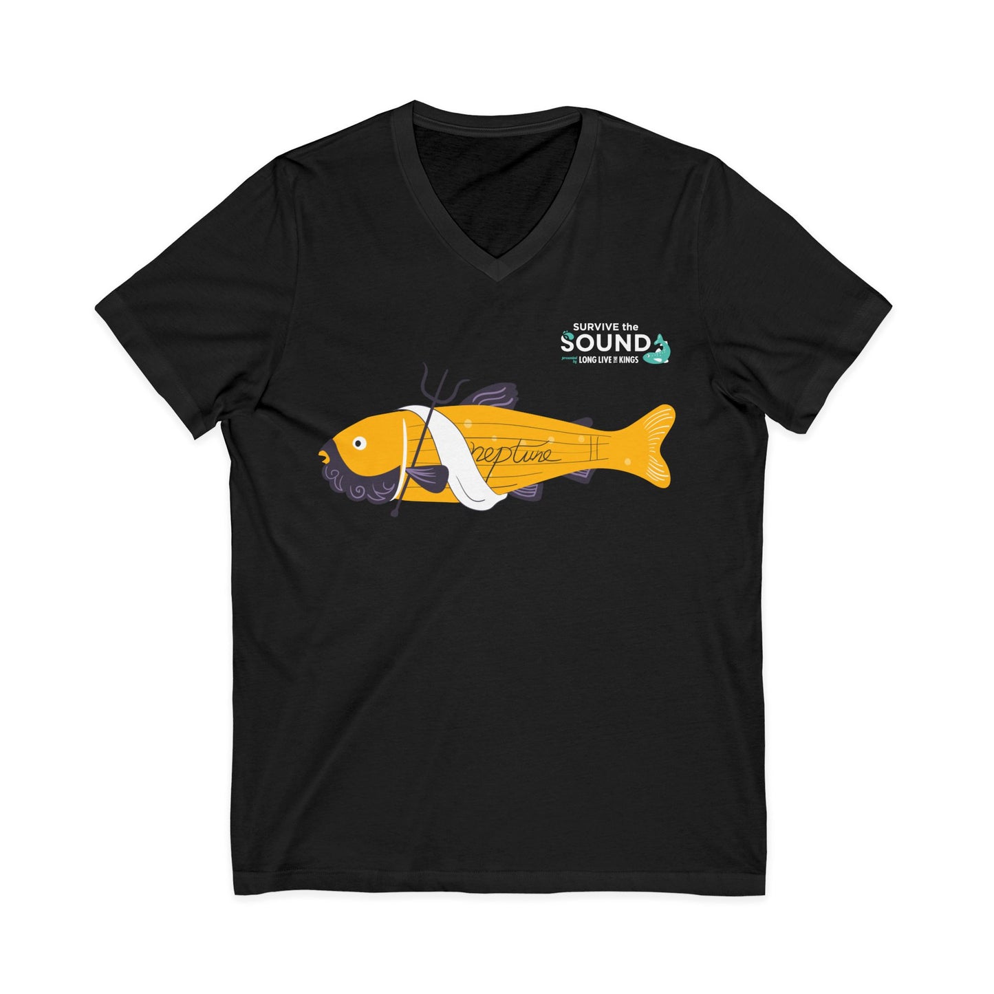 Neptune Unisex V-Neck Tee