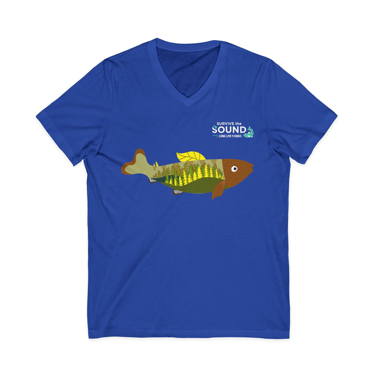 Larchibald Unisex V-Neck Tee