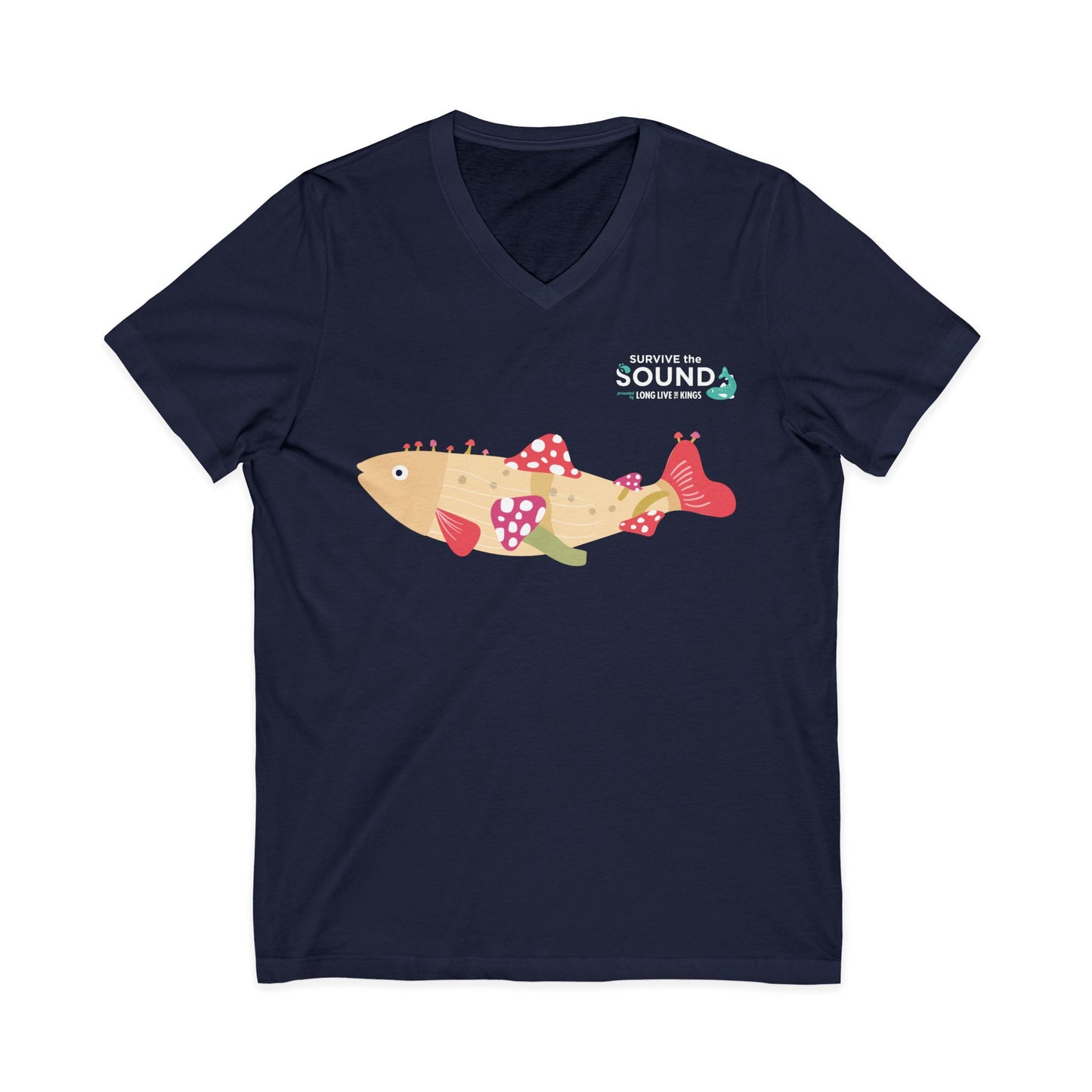 Mushy Unisex V-Neck Tee