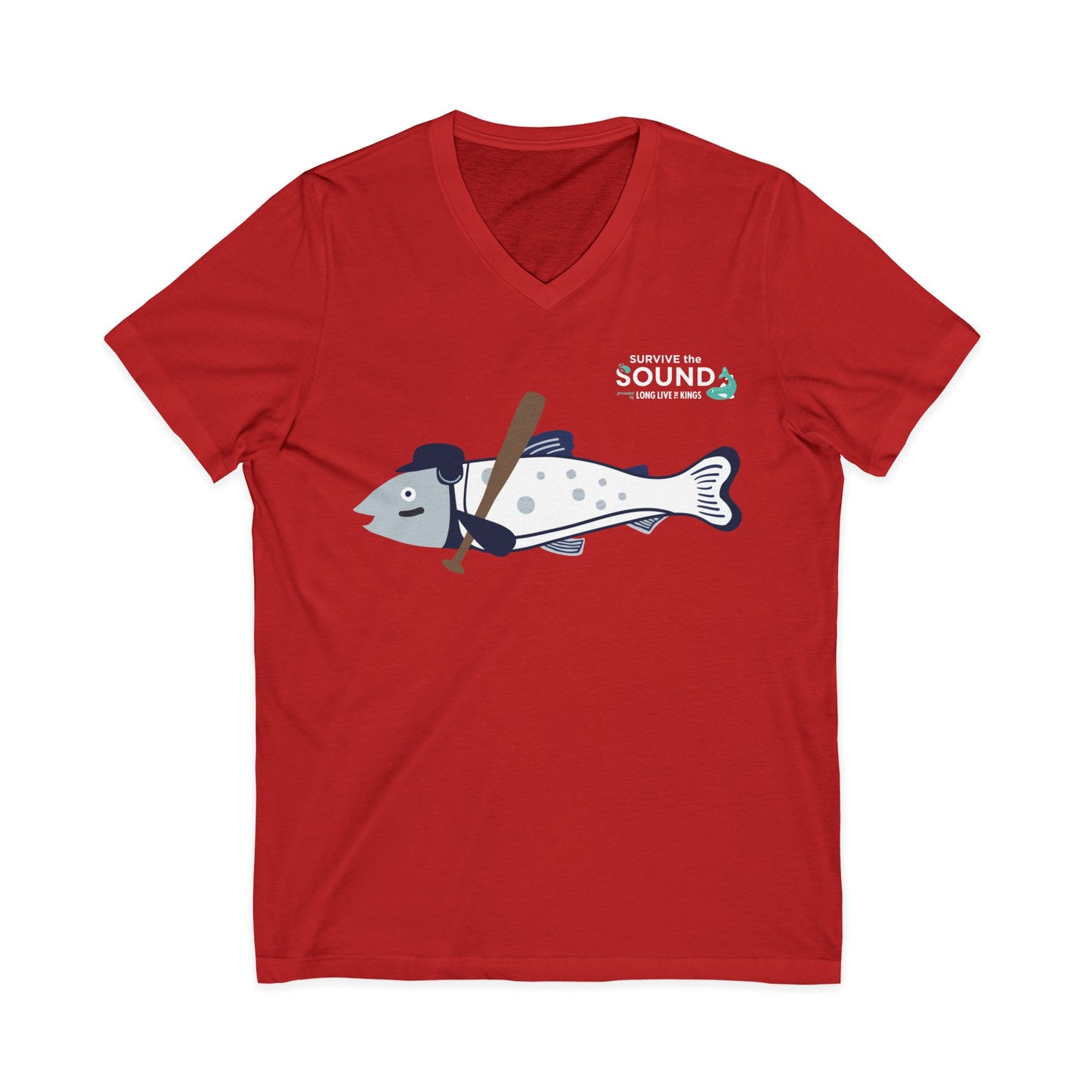 Eddy Gar Unisex V-Neck Tee