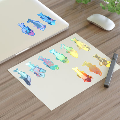 Survive the Sound Fish Sticker Sheet - Collection 4