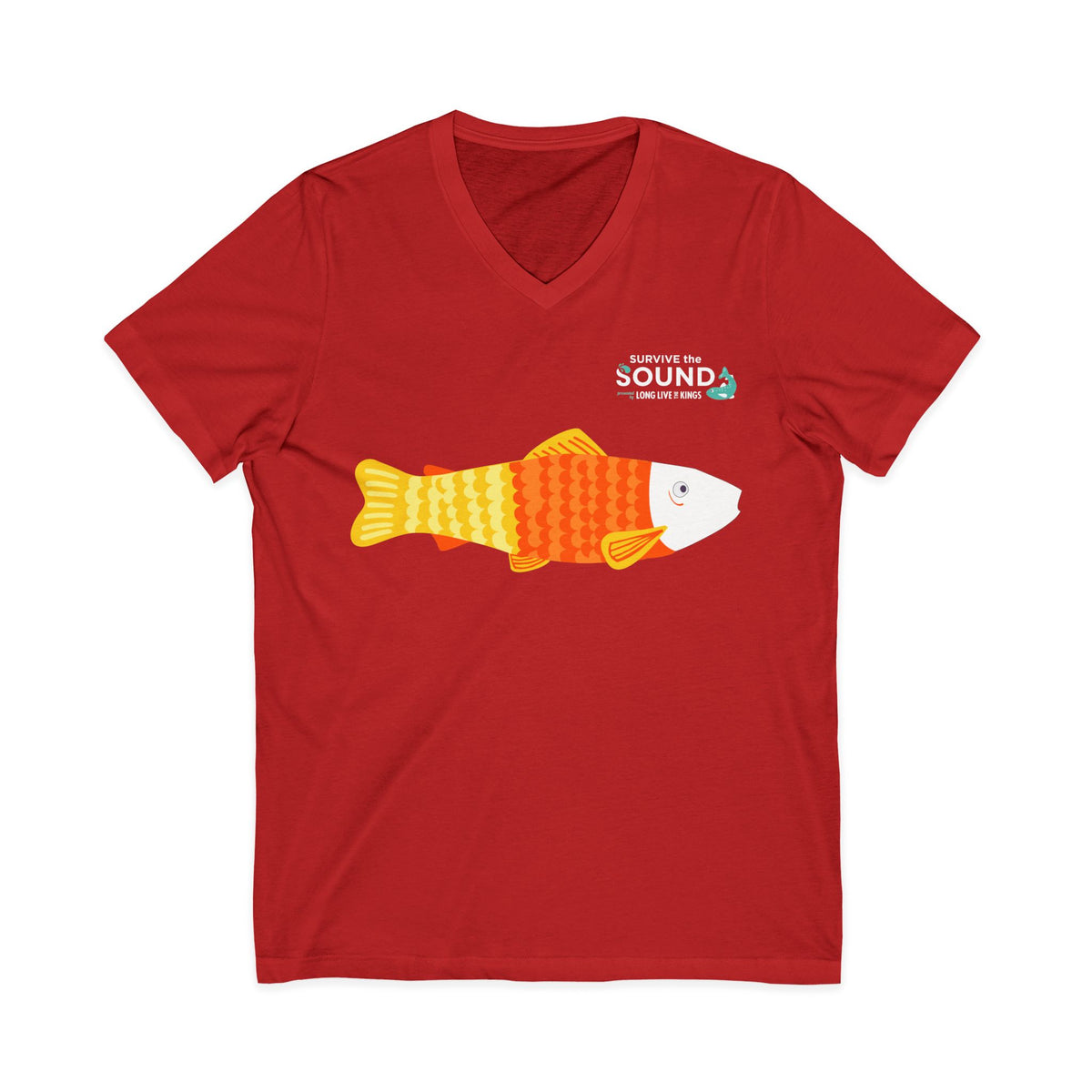 Candy Cod Unisex V-Neck Tee
