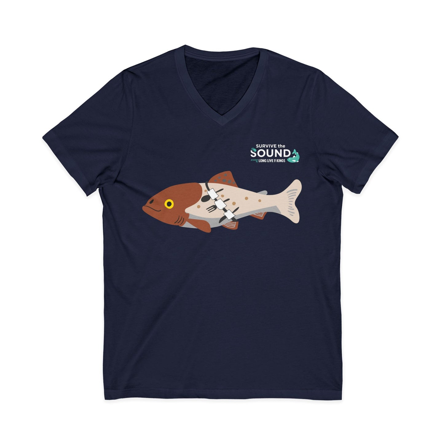 Sergeant Snackbar Unisex V-Neck Tee