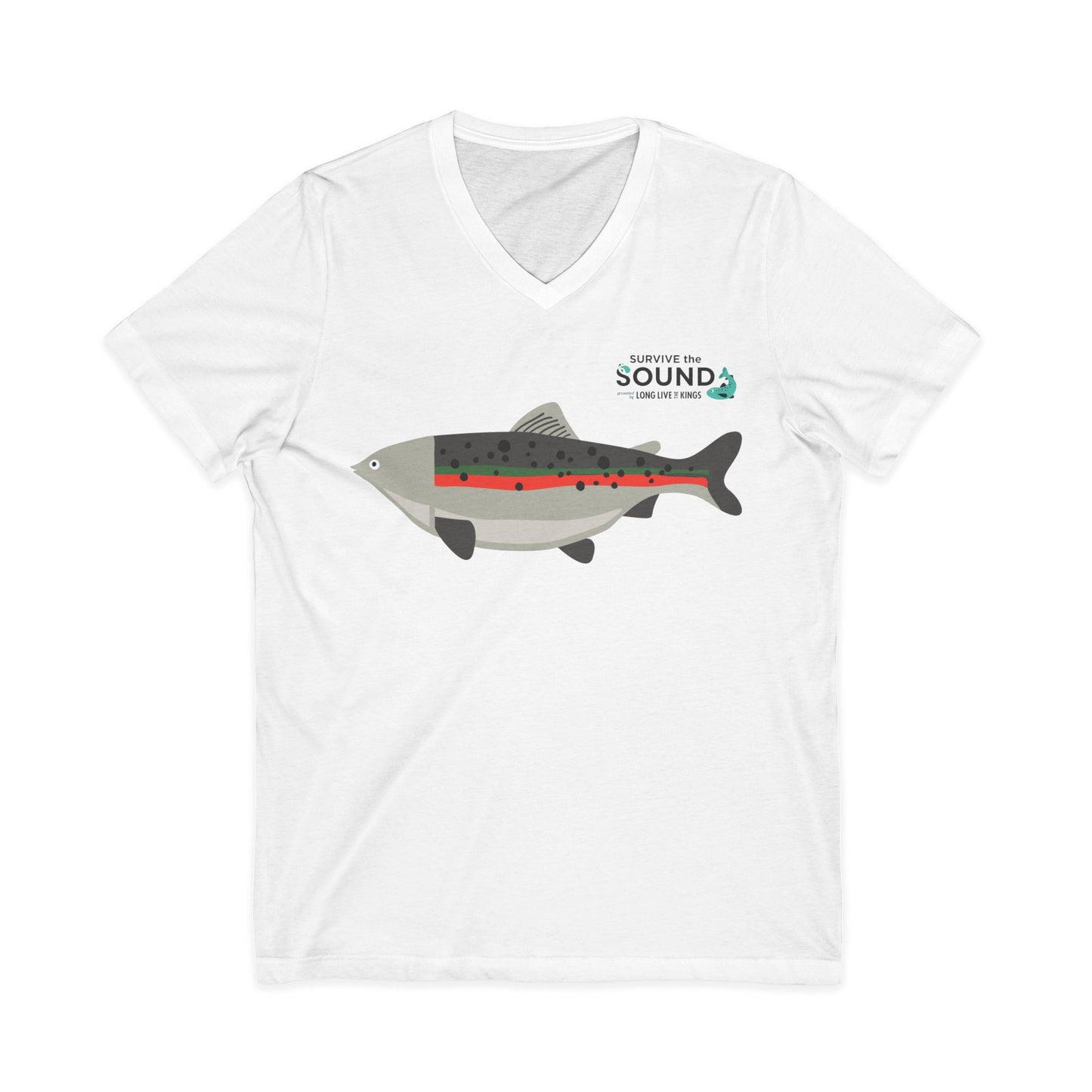 Puget Pounder Unisex V-Neck Tee