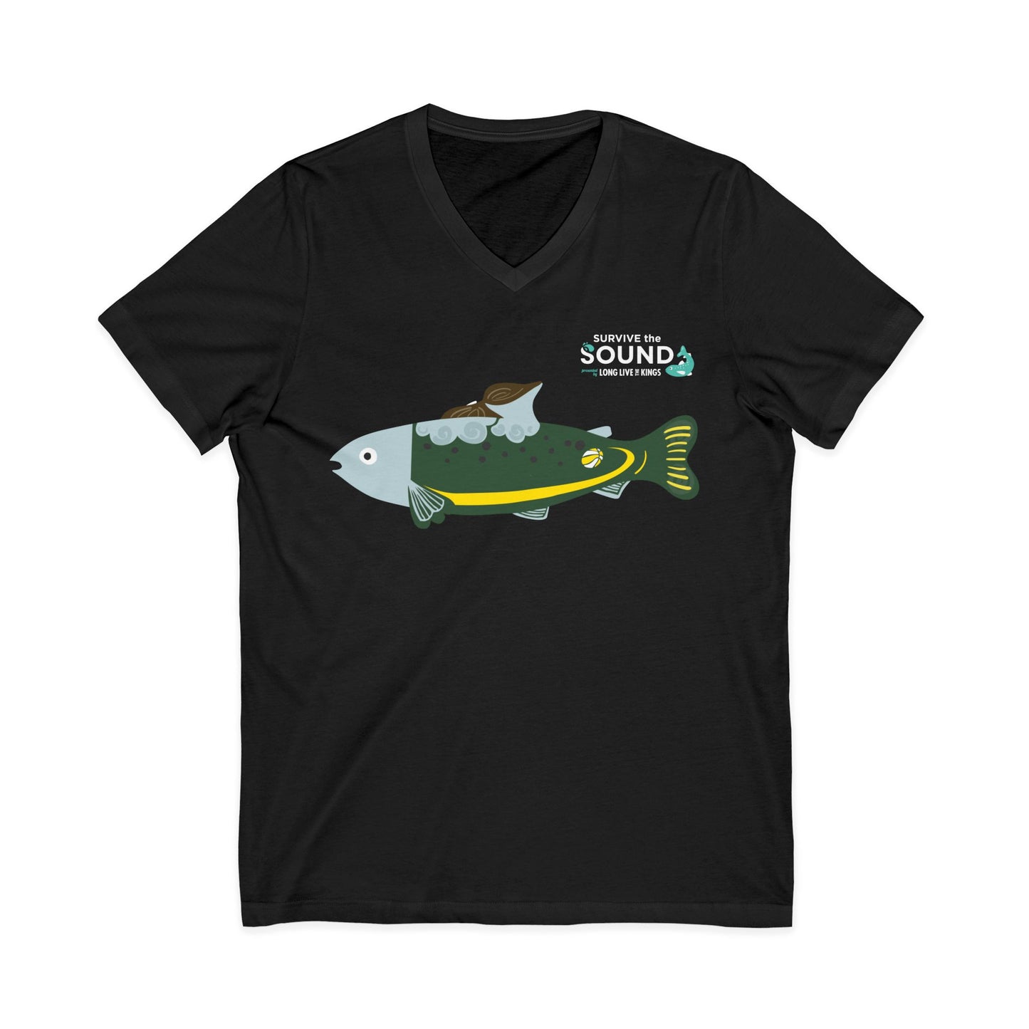 Stormy Unisex V-Neck Tee
