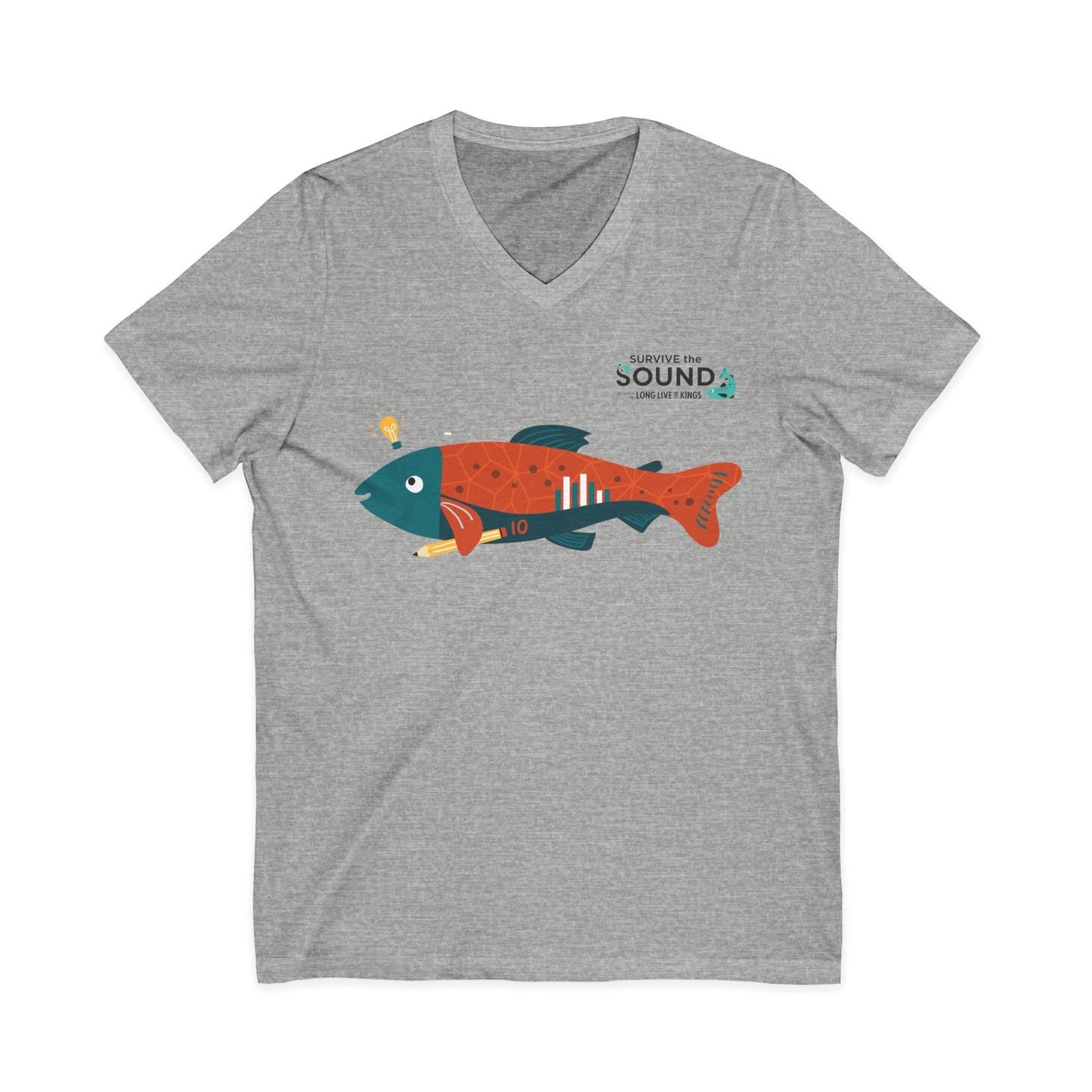 Floundry10 Unisex V-Neck Tee