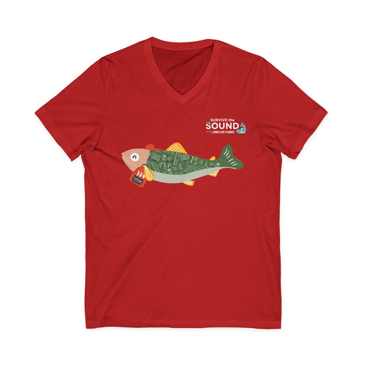 Lunchbox Unisex V-Neck Tee