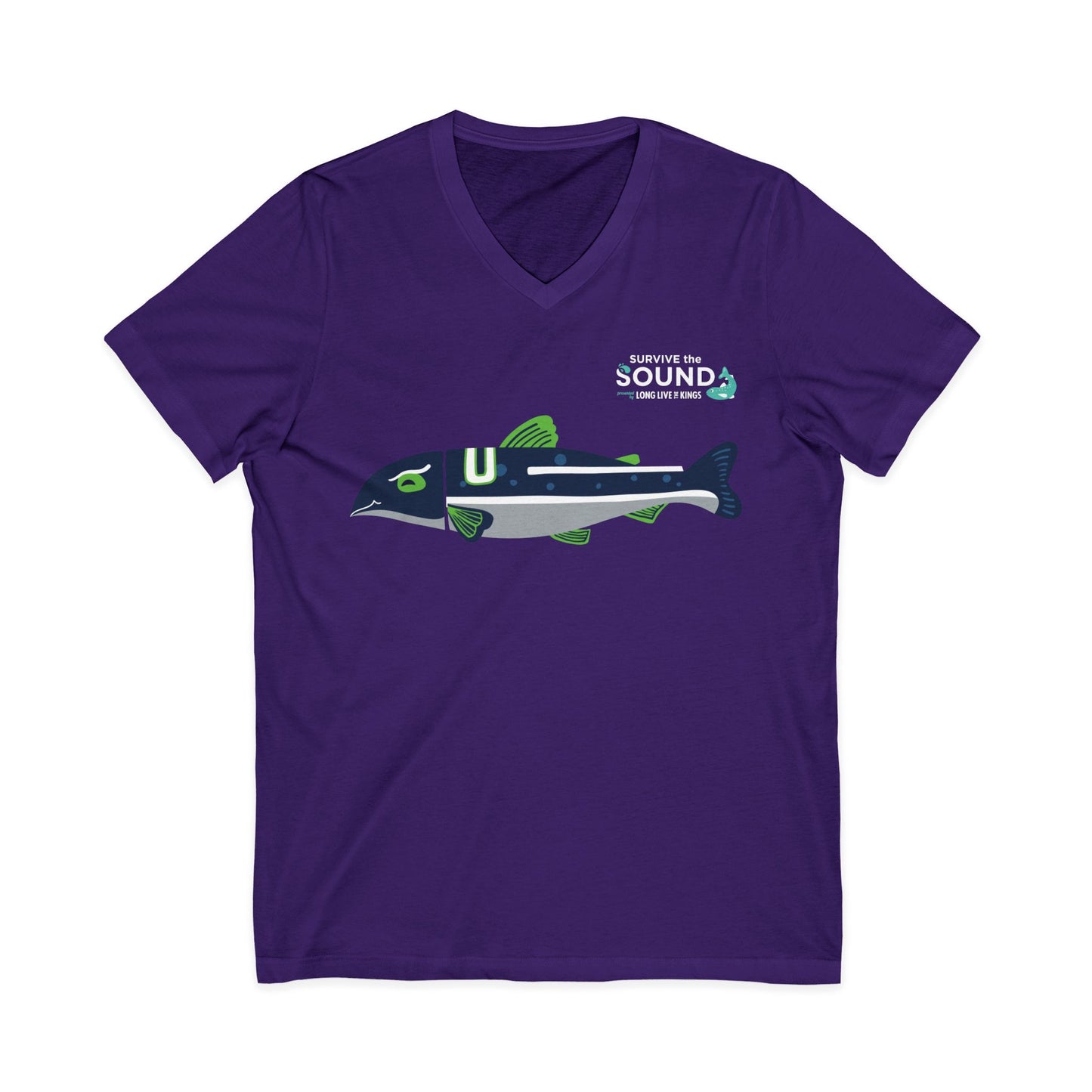 Blitz Unisex V-Neck Tee