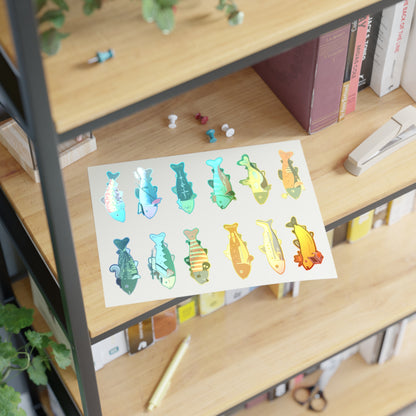 Survive the Sound Fish Sticker Sheet - Collection 1